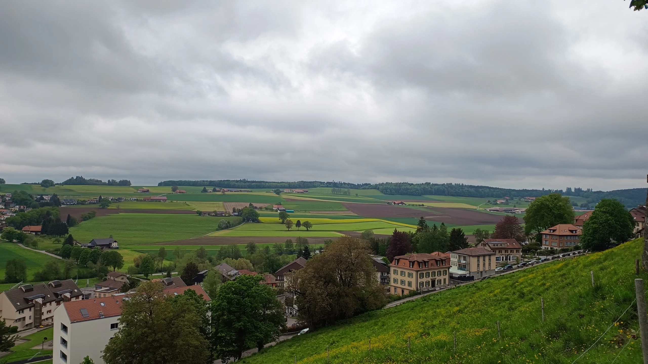 Aussicht von Romont